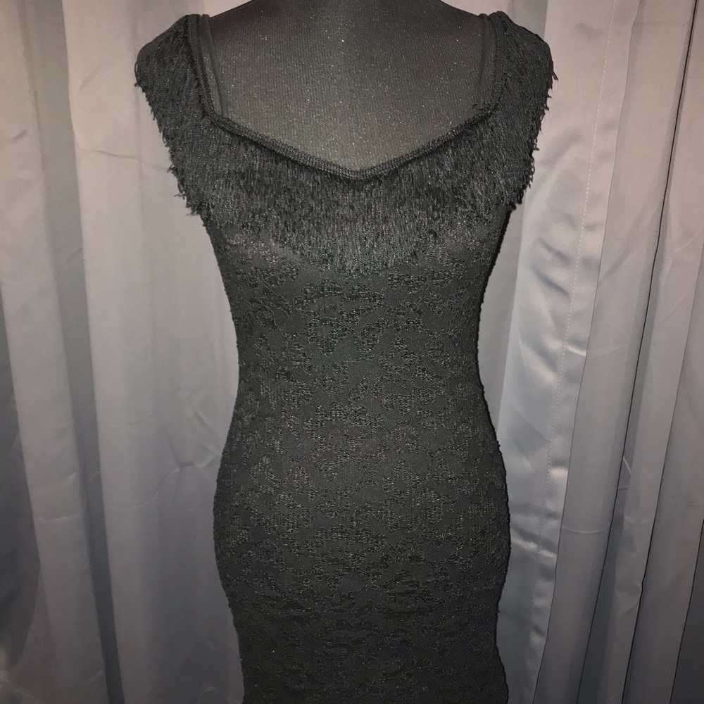 1920’s Flapper style dress size small. Fringe lace